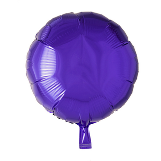Cirkel folieballong Lila