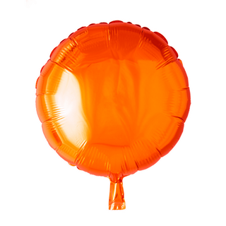 Cirkel folieballong Orange