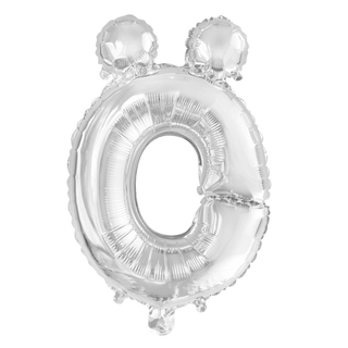 Small Letter Balloon Silver 41cm A-Z