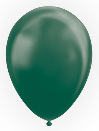 Latexballonger Metallic Grön 50-Pack