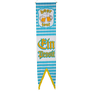 Vertikal Oktoberfest Flagga 40x180cm