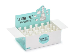Soap bubbles Wedding cake 24-pack
