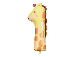 Number Balloon Animal #1 Giraffe