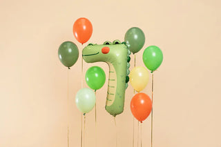 Number balloon Animal #7 crocodile