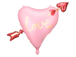 Love Heart Helium balloon 66x48cm