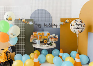 Happy Birthday Fordon Heliumballong 45cm