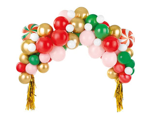 DIY Balloon Garland Christmas
