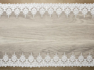 Table Runner White Lace 45cm x 9m