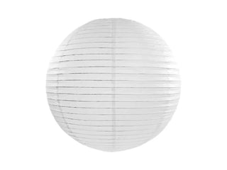 Paper lantern Round White 35cm