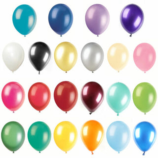 Pärlemor Latex ballong med Helium