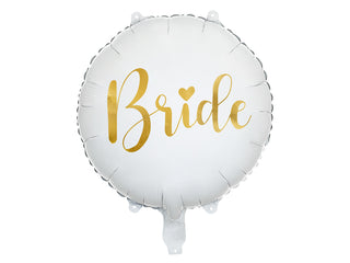 Bride Guld Heliumballong 18"