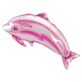 Pink Dolphin Helium Balloon 31"