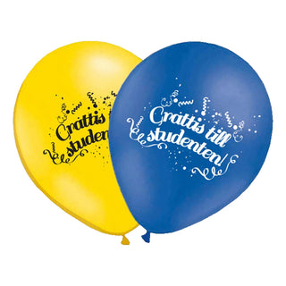 Congratulations to the student latex balloons