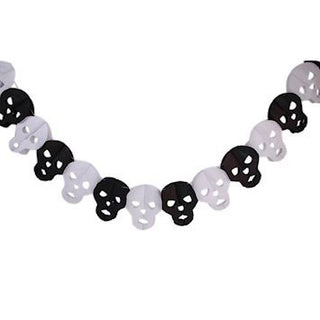 Paper garland Skull