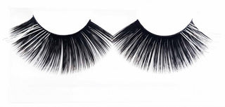 Black with silver touch on the side False eyelashes XL