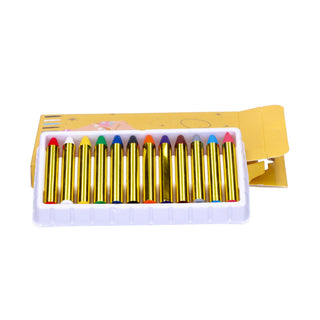 Partydeco Face Crayons 12-pack