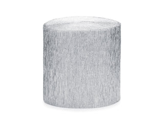 Backdrop Streamers Silver 10m