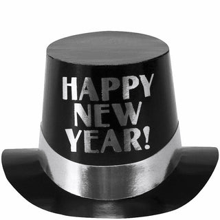 New Year's hats Black and silver