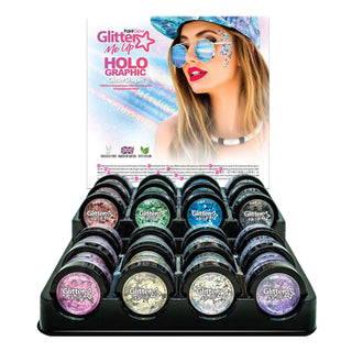 PaintGlow Holographic Shape Glitter