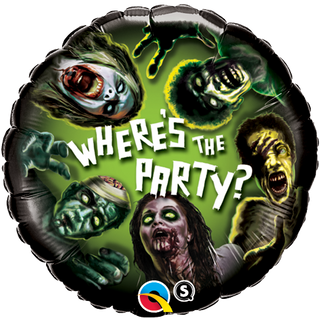 Where´s the party? Heliumballong 18"