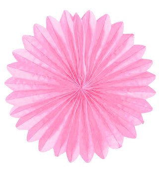 Fan Decoration 25cm Light pink