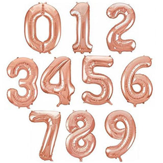 100 Years Foil Balloon Rosé 18"