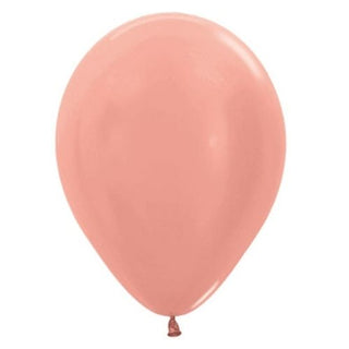 Pärlemor Latex ballong med Helium