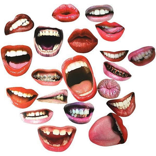 mouth lipstick 1 photo prop