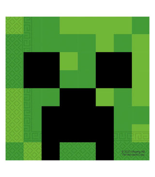 Minecraft Napkins 33x33cm, 20-pack