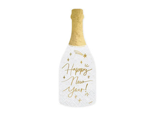 New Year's Napkins Champagne 20-pack