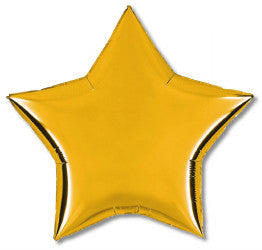 Star foil balloon XL Gold