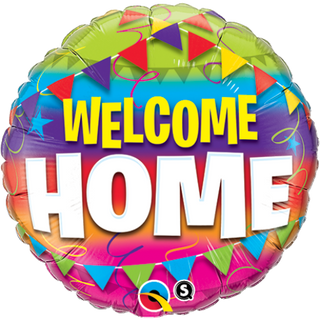 Welcome Home Heliumballong 45cm